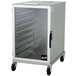 NU-VU HW-2-1/2G 9 Pan End Load Half Height Enclosed Bun / Sheet Pan Rack - Assembled
