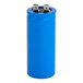 A blue cylindrical Avantco start capacitor with metal terminals.