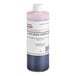 A white bottle of Lloyd's of Pennsylvania Black Cherry hard serve ice cream flavoring syrup with a white label.