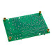 A green Vulcan spark ignition control circuit board with silver screws.