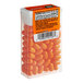 A package of TIC TAC Orange Mints in a plastic container.