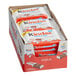 A box of 18 individually wrapped Kinder Chocolate milk bars.