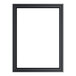 A rectangular black gasket for Turbo Air Refrigeration, model KR23300103.