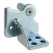 A metal bottom right hinge for Turbo Air Refrigeration units.