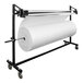 A 36" Bi-Support stand with a large roll of paper on it.