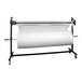 A 36" Bi-Support stand with a large roll of paper on a metal rack.