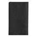 A close-up of a black Hoffmaster dinner napkin.