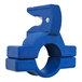 A blue plastic Encore Packaging twine cutter with a metal handle.