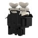 A black Zummo squeezing kit with white parts inside.