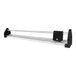A black and silver metal Encore Packaging table-mount slide cutter with a handle and roller.
