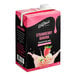 A carton of DaVinci Gourmet Strawberry Banana Real Fruit Smoothie Mix with a white background.