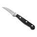 A Choice Classic forged paring knife with a black handle.