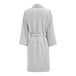 A white Berkshire Hospitality bath robe with a belt.