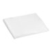 A folded white Berkshire Hospitality SuiteDream duvet cover on a white background.