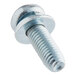 A close-up of a Galaxy self tapping screw.