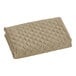 A close-up of a Berkshire Hospitality Radiance truffle diamond quilt pillow sham.