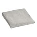 A gray Berkshire Hospitality top sheet with a white pucker jacquard pattern.