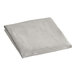 A gray Berkshire Hospitality top sheet with a white jacquard pattern.