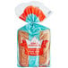 A plastic bag of King's Hawaiian Mini Sub Rolls with a red and blue label.