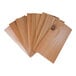 A group of Wildwood Grilling cedar wood planks.