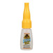 A white bottle of Gorilla Super Glue with a yellow cap and nozzle.