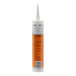 A white and orange tube of Gorilla Waterproof White Silicone Caulk.