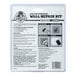 A white plastic package of Gorilla Wall Repair Kit with instructions.