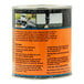A can of Gorilla Waterproof Patch & Seal black liquid rubber sealant with instructions on it.