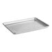 A Baker's Lane USA half size aluminum bun/sheet pan with a wire in rim.