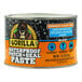 A black can of Gorilla Waterproof Patch & Seal black rubberized sealant paste.