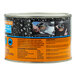 A can of Gorilla Waterproof Patch & Seal black rubberized sealant paste with water drops on it.