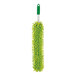 A Libman green and white flexible wand duster with a green handle.