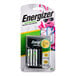 Energizer NiMH battery charger for AA and AAA batteries in a package.