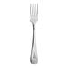 A close-up of a Varick Helena stainless steel salad/dessert fork with a silver handle.