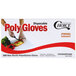 Choice Disposable Poly Gloves Medium For Food Service