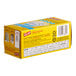 A yellow box of Glad trash bags with black and white text on a white background.