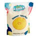 A bag of Yum Crumbs Lemon Pound Cake crumb topping with a label on a white background.