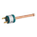 The Avantco Ice high pressure switch with a copper and green electrical plug.