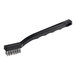 An O-Cedar black detail brush with a metal handle.