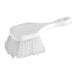 An O-Cedar white nylon utility brush with a handle.