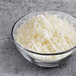 A bowl of Coral Bay sweetened coconut flakes.