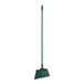 A green O-Cedar Commercial broom with a black handle.
