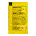 A yellow Dash Salt-Free Original Seasoning packet with black text on a white background.