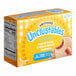 A box of 32 Smucker's Uncrustables honey and peanut butter spread sandwiches with wheat bread.