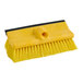 A close-up of a yellow unflagged Lavex brush with a squeegee attachment.