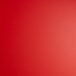 A red vinyl cushion with a white border.