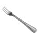 A Choice Milton stainless steel cocktail/oyster fork with a silver handle.