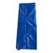 A blue Tucker Safety QuicKlean nylon sleeve with a hand guard.