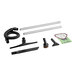 A ProTeam vacuum cleaner kit with various tools and accessories.