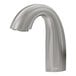 A Bradley Verge Crestt brushed stainless steel deck-mounted automatic sensor faucet.